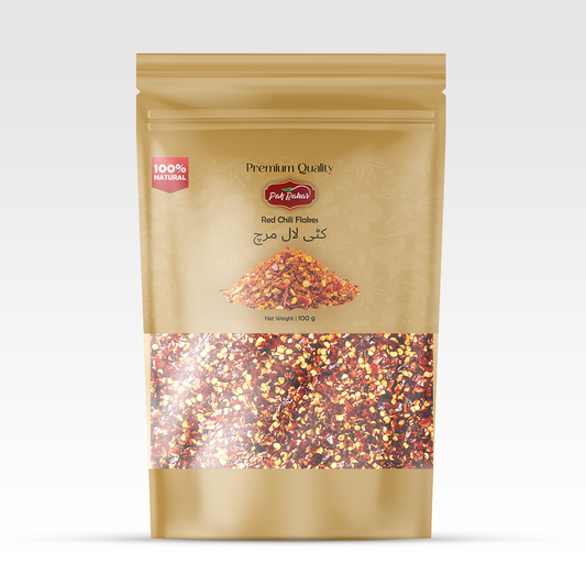 Red Chili Flakes Clean from Stem 100 gram Premium Quality